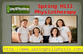 Spring hill physiotherapy