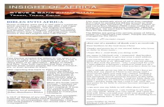 South African Christian Mission 2nd Qtr 2015