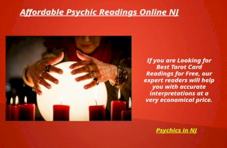 Affordable Psychic Readings