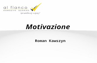 Motivazione  -ewolucja_motywacji