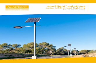 The meeco Group's presentation of sun2light - solar LED street lighting solution
