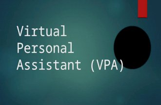 Virtual Personal Assistant
