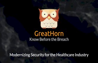 Modernizing Security for the Healthcare Industry