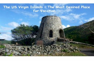 Experience Explore and Entertainment in the US Virgin Islands.