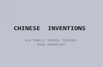 Chinese  inventions  pp