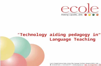 The Ease Of Language Learning through Digital Language Lab