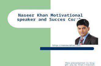 Motivational speaker and succes coach