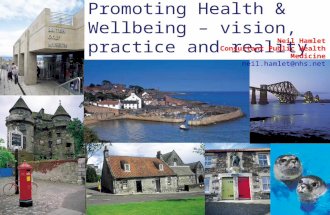 Promoting Health and Wellbeing - Vision, Practice and Reality | Dr Neil Hamlet