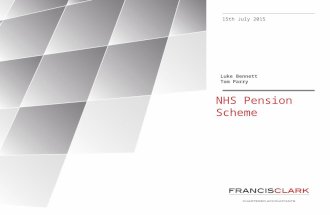 Exeter - NHS Pension Changes - Where do you stand?