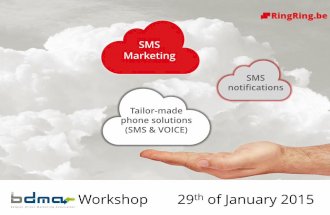 Sms marketing workshop bdma