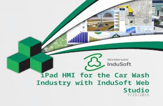 iPad HMI for the Car Wash Industry with InduSoft Web Studio-InduSoft Presentation