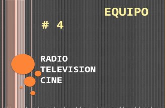 Radio cine y television grupo4