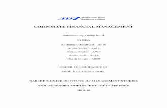 Corporate Financial Management