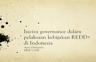 Governance and redd+