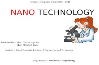 Nano technology - A overview