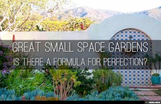 Great Small Space Gardens