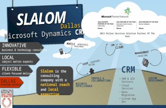 Slalom Dallas - CRM