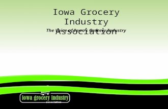 Iowa Grocery Industry Association (2015 Keep Iowa Beautiful Annual Conference)