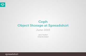 Ceph Object Storage at Spreadshirt