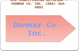 HVAC Alexandria - Donmar Co. Inc. (888) 364-9095