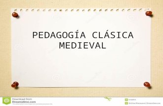 Pedagogía clásica medieval