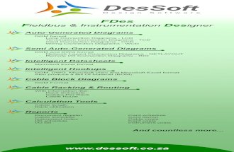 FDes - Instrumentation Plant Design Documentation Engineering Software