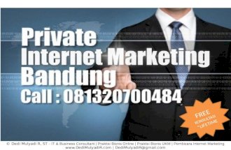 081320700484 - Belajar Internet Marketing Jakarta