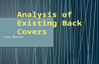 Analysis of existing back covers