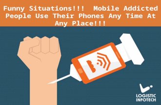 Funny Situations!!!  Mobile Addicted People Use Their Phones Any Time At Any Place!!!