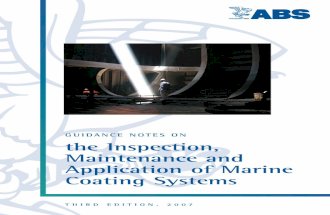 Inspection marine coating system