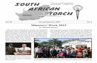 South africa torch  - second quarter