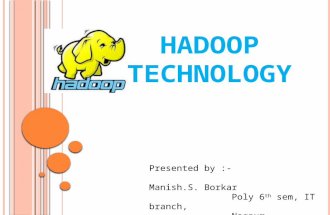 Introduction to Hadoop Technology