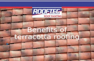 Benefits of terracotta roofing