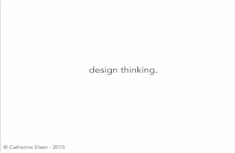 ReF - DT - Design Thinking - Catherine Elsen (ULg)