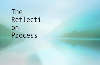 Leadership-The reflection process