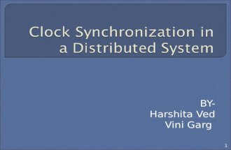 clock synchronization in Distributed System