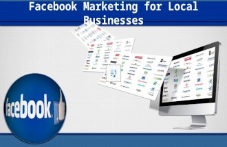 Facebook marketing for local business| Social Media Marketing