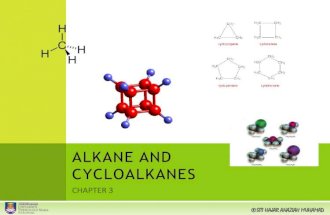 Alkane and cycloalkanes