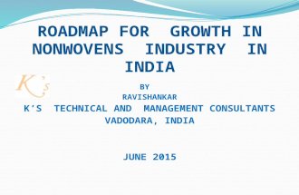 Mr. Ravi Shankar Gopal |  Roadmap for  growth in nonwovens  industry  in india