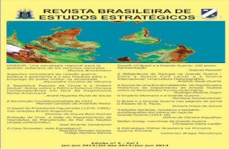 Revista Brasileira de Estudos Estratégicos - REST INEST - N. 5 Vol. 1