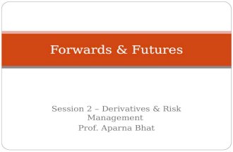Lecture 2 Forwards&FuturesPricing New