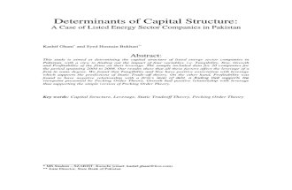 Determinants of Capital Structure (Paper)