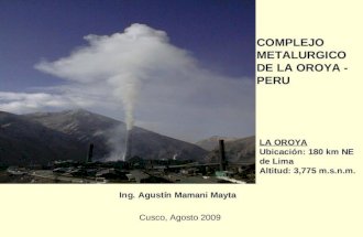 La Oroya Ago2009