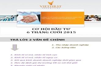 Co Hoi Dau Tu 6 Thang Cuoi 2015