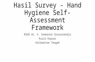 Hasil Survey - Hand Hygiene Self-Assessment Framework