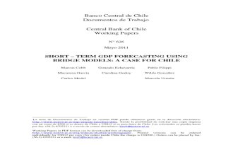 2011 626 - Short-Term GDP Forecasting Using Bridge Models, A Case of Chile - Cobb, Et Al