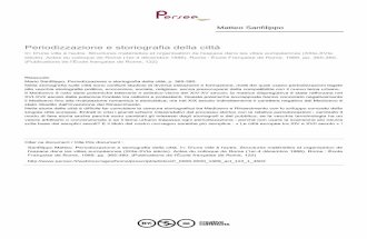 SANFILIPPO, M. - Periodizzazione e Storiografia Della Città