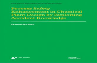 Process Safety Enhancement in Chemical Plant Design by Exploiting Accident Knowledge
