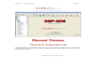DSP-One Manual Tecnico Español