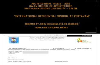 Architectural Thesis- Music in Architecture